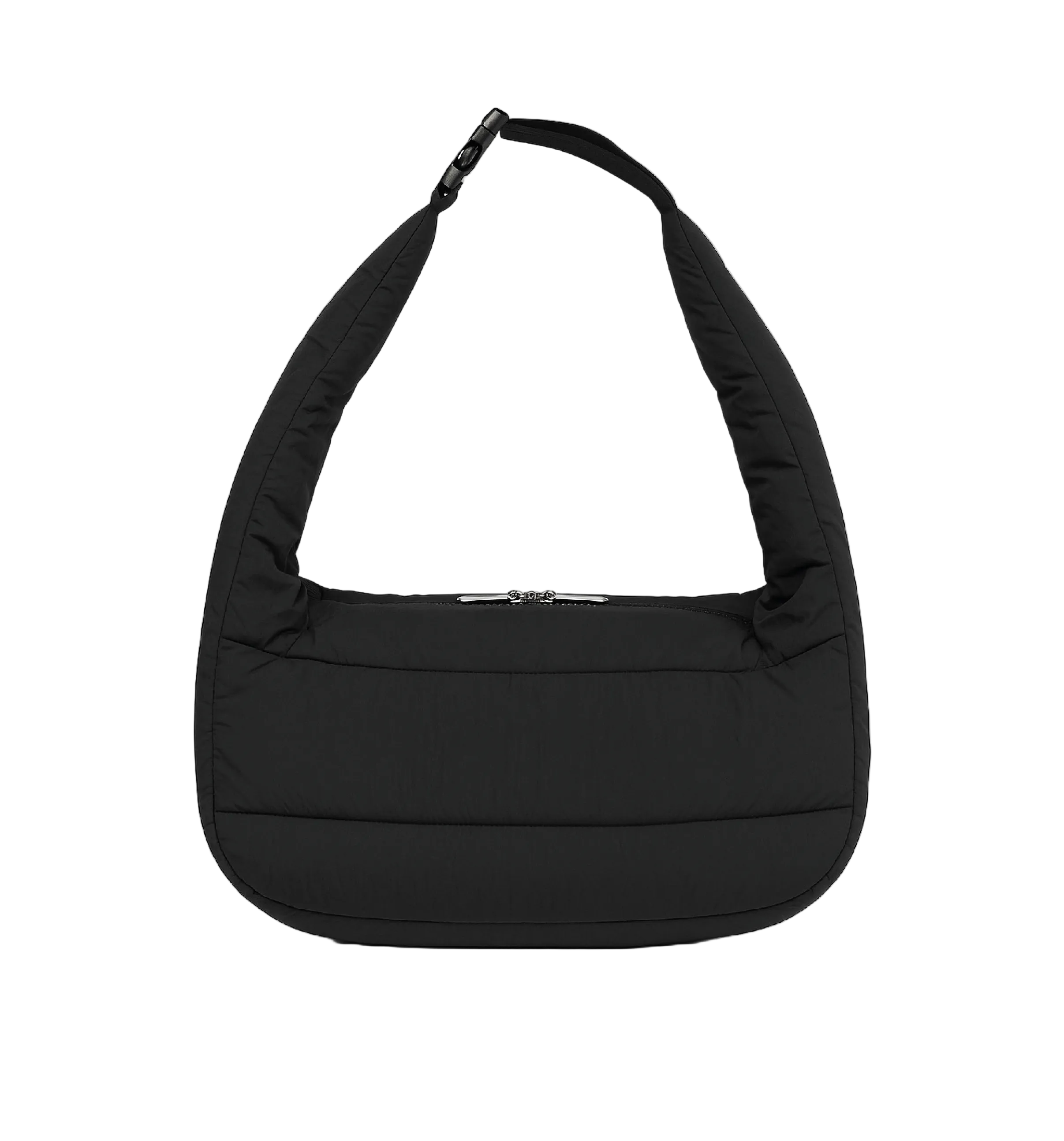 Front view of Kaizen Market Cove Black Cross Body Bag